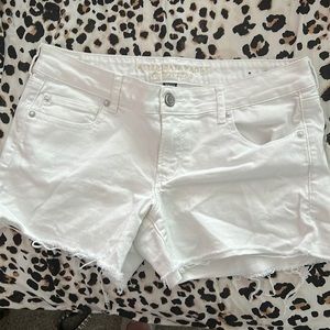 American Eagle White Shorts